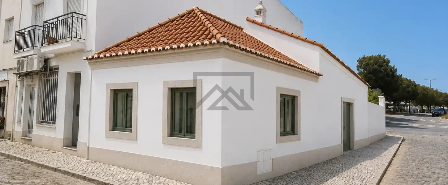 moradia à venda em Tavira fachada da casa