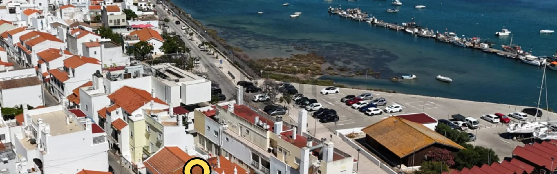 vista da Moradia Cabanas de Tavira